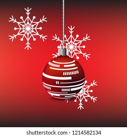 merry Christmas ball