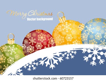 Merry Christmas ball