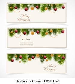Merry Christmas banner