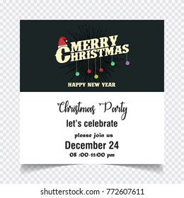 Merry Christmas Banner background