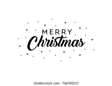 Merry Christmas, Christmas Banner, Merry Christmas Background, Merry Christmas Text, Holiday Greeting Card, Card, Merry Text, Vector Text Background