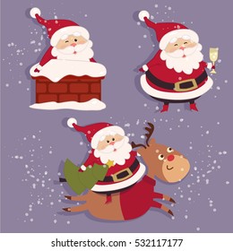 Merry Christmas banner - vector