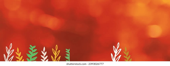 Merry Christmas banner. Xmas , trees and . Christmas poster, greeting cards, header or profile cover.