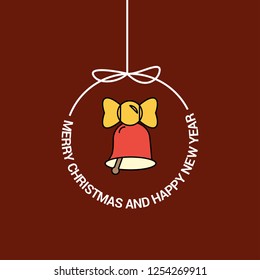Merry Christmas Beautiful Card Background