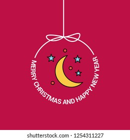 Merry Christmas Beautiful Card Background