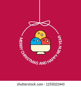 Merry Christmas Beautiful Card Background