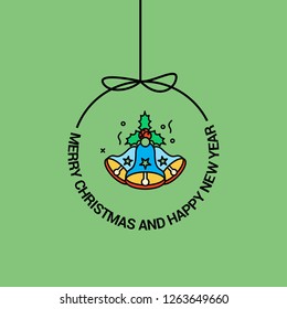 Merry Christmas Beautiful Card Background