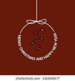 Merry Christmas Beautiful Card Background