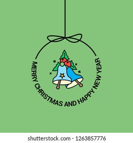 Merry Christmas Beautiful Card Background