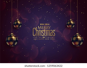 merry christmas beautiful celebration background