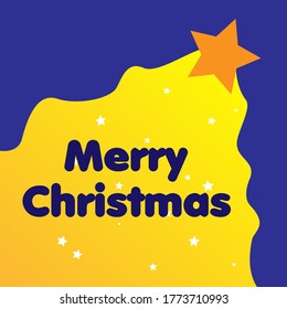 merry christmas, beautiful greeting card background or banner with light of lamp theme. vector