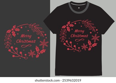 Feliz Natal bonito Tipografia Design.This é um design muito bonito.