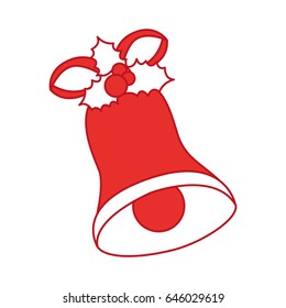 merry christmas bell icon