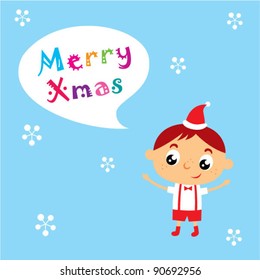 merry christmas boy