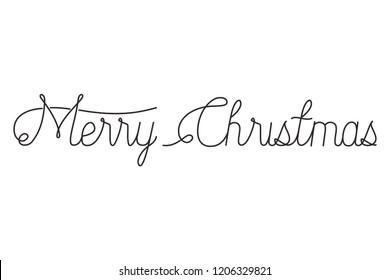 merry christmas calligraphy message