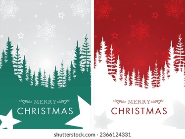 Merry Christmas campaign. flyer brochure cover template 01