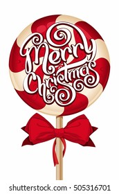 Merry christmas candy