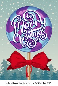 Merry christmas candy