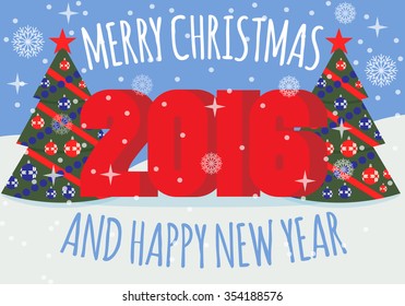 Merry Christmas card 2016