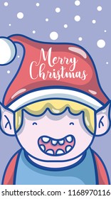 Merry christmas card