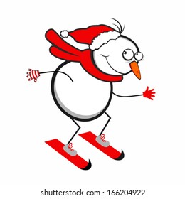 Merry christmas card.