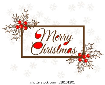 Merry Christmas card