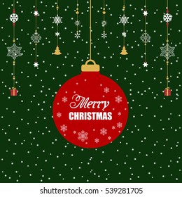 Merry christmas card