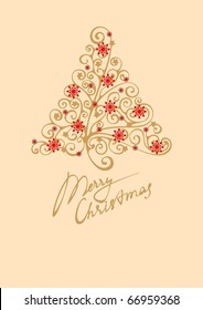Merry christmas card