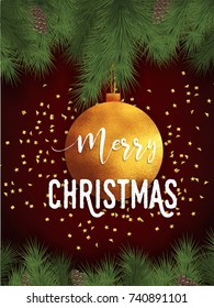 Merry christmas card