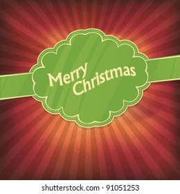 Merry Christmas Card Background.