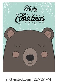 Merry Christmas , Christmas card and christmas background-hipster style