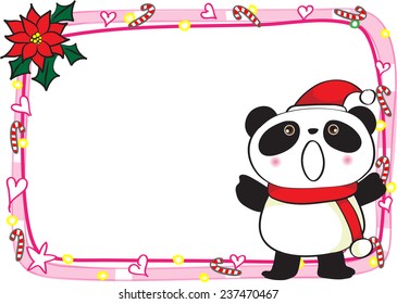 merry christmas card border