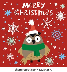 Merry Christmas card design