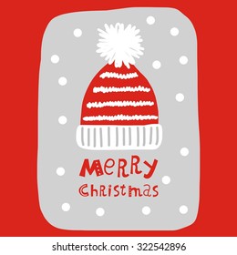 Merry Christmas card design