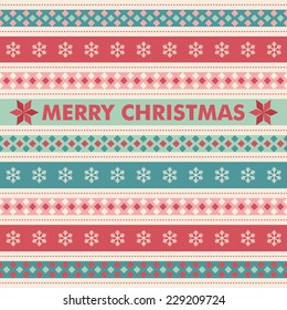 merry Christmas card design. vector illustration