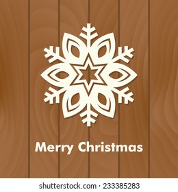 merry christmas card design. vector illustration