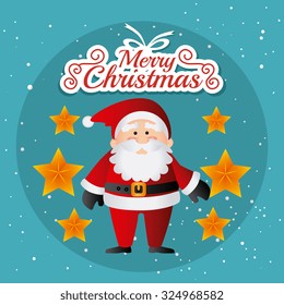 Merry christmas card design, vector illustration eps10.