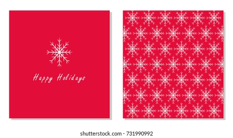 merry christmas card design. vector illustration

