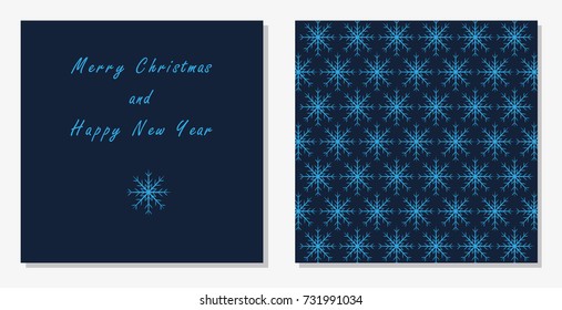 merry christmas card design. vector illustration

