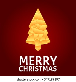 Merry Christmas card, Eps10, vector illustration