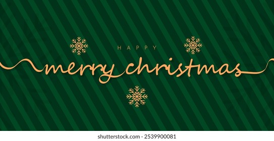 Merry Christmas card and Happy New Year card with hanging ball vector illustration
