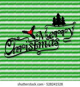 merry christmas card. Vector