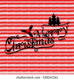 merry christmas card. Vector