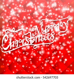merry christmas card. Vector