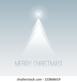 Merry Christmas Card | Vector Background Illustration