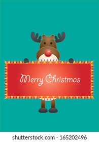 Merry Christmas card - vector format 