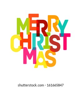 Merry Christmas Card - Vector illustration EPS10