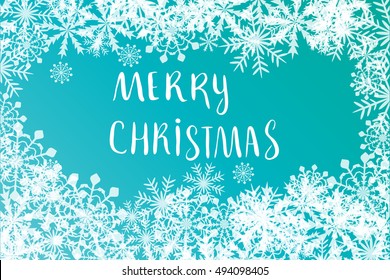 merry christmas card vector illustration