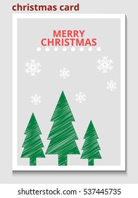 merry christmas card,background design. vector