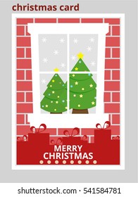 merry christmas card,background design. vector